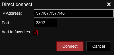 Direct Connect Step 2